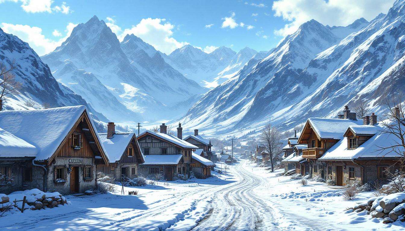 In montagna, le case si chiudono e i villaggi un tempo turistici restano vuoti
