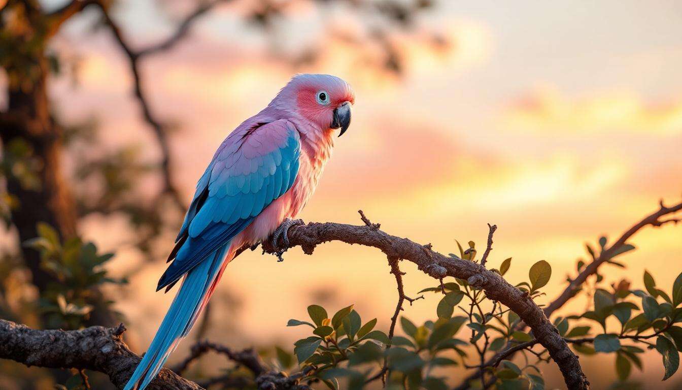 Parrocchetto di Bourke: il pappagallo che canta solo all'alba e al tramonto