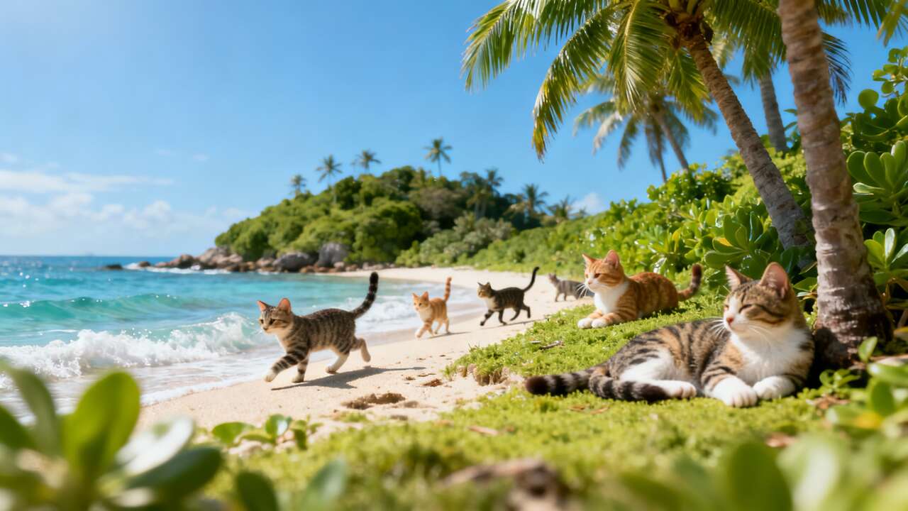 Esiste un’isola abitata solo da gatti (e no, non è un sogno)